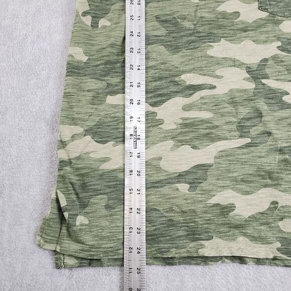 Old Navy Tank Top Womens Small Green Camo Everywear Sleeveless Shirt - Picture 4 of 6